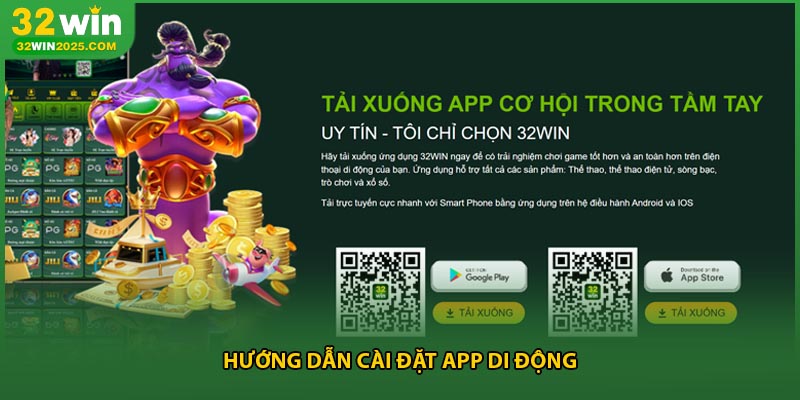 Hướng dẫn cài đặt app di động