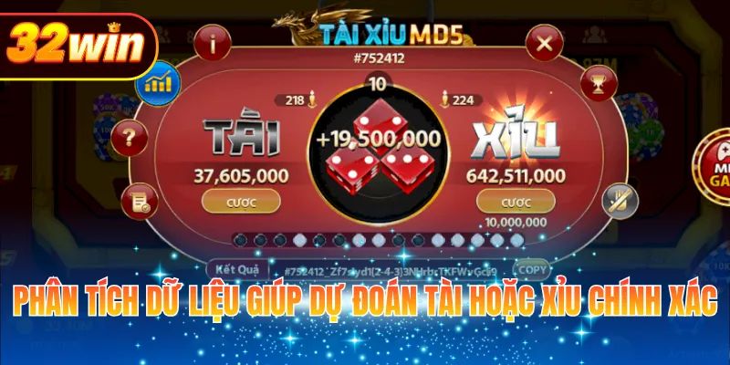 Phân tích dữ liệu giúp dự đoán tài hoặc xỉu chính xác
